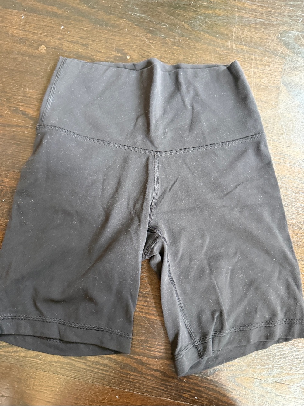 TNA Black High-Rise Bike Shorts